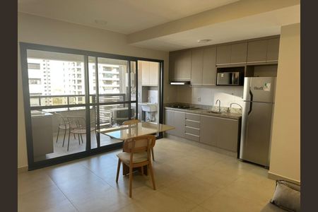 Cozinha de apartamento para alugar com 2 quartos, 68m² em Jardim Sul, Uberlândia