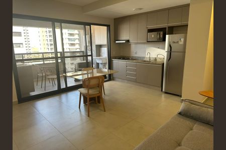 Cozinha de apartamento para alugar com 2 quartos, 68m² em Jardim Sul, Uberlândia