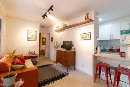 Sala de apartamento para alugar com 2 quartos, 58m² em Loteamento Center Santa Genebra, Campinas