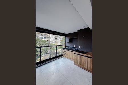 Varanda da Sala de kitnet/studio para alugar com 1 quarto, 54m² em Vila Mariana, São Paulo