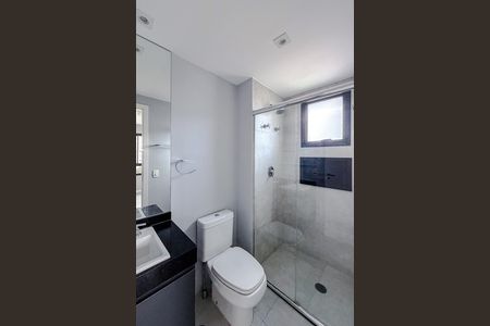 Studio para alugar com 54m², 1 quarto e 1 vaga Studio para alugar com 54m², 1 quarto e 1 vagaBanheiro da Suíte