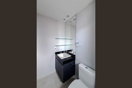 Studio para alugar com 54m², 1 quarto e 1 vaga Studio para alugar com 54m², 1 quarto e 1 vagaBanheiro da Suíte