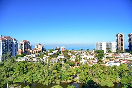 Varanda de apartamento para alugar com 3 quartos, 110m² em Barra da Tijuca, Rio de Janeiro