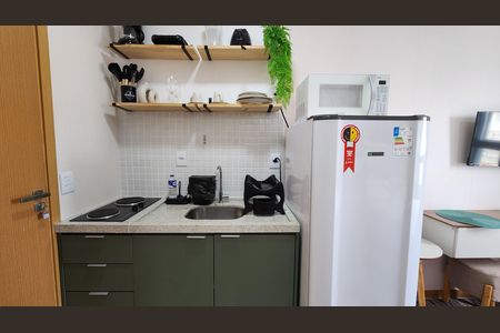 Studio para alugar com 18m², 1 quarto e 1 vaga Studio para alugar com 18m², 1 quarto e 1 vagaEstúdio - Cozinha