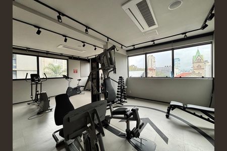 Studio para alugar com 29m², 1 quarto e sem vaga Studio para alugar com 29m², 1 quarto e sem vagaAcademia