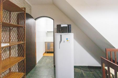 Cozinha  de kitnet/studio para alugar com 1 quarto, 26m² em Campanário, Diadema