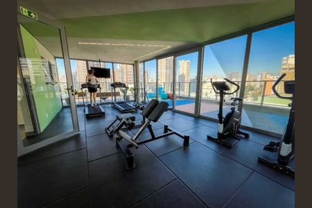 Studio para alugar com 25m², 1 quarto e sem vaga Studio para alugar com 25m², 1 quarto e sem vagaAcademia