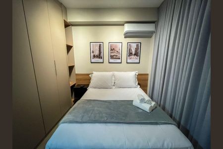 Studio para alugar com 25m², 1 quarto e sem vaga Studio para alugar com 25m², 1 quarto e sem vagaQuarto