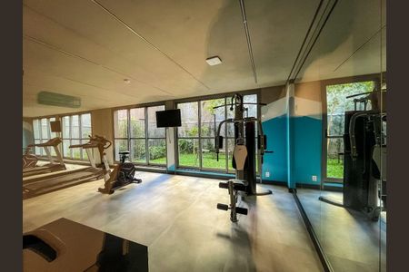 Studio para alugar com 25m², 1 quarto e sem vaga Studio para alugar com 25m², 1 quarto e sem vagaAcademia