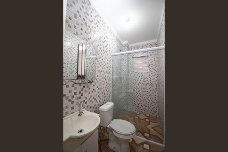 Casa para alugar com 125m², 3 quartos e 1 vaga Casa para alugar com 125m², 3 quartos e 1 vagaBanheiro Social