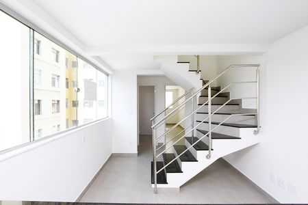 Sala de apartamento à venda com 2 quartos, 77m² em Barro Preto, Belo Horizonte