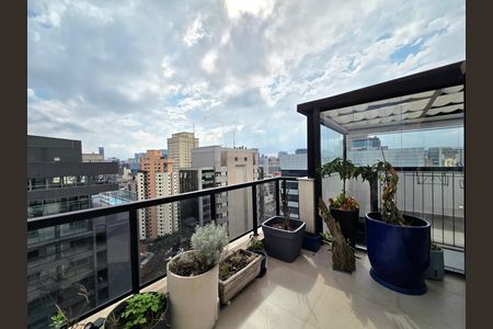Apartamento para alugar com 101m², 1 quarto e 1 vagaCobertura