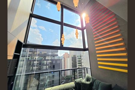 Sala de apartamento para alugar com 1 quarto, 101m² em Vila Olímpia, São Paulo