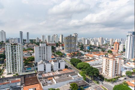 Apartamento à venda com 28m², 1 quarto e 1 vagaVista da piscina