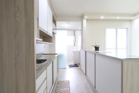 Apartamento à venda com 65m², 2 quartos e 2 vagasCozinha e Área de Serviço