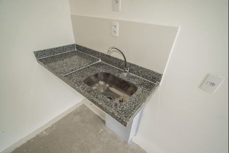 Studio à venda com 27m², 1 quarto e sem vagaCozinha