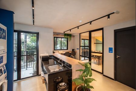 Studio à venda com 27m², 1 quarto e sem vagaÁrea comum - Lavanderia