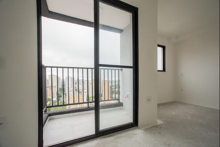 Studio à venda com 27m², 1 quarto e sem vagaVaranda