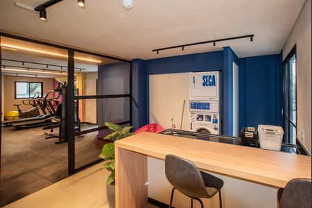 Studio à venda com 27m², 1 quarto e sem vagaÁrea comum - Lavanderia