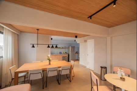 Studio à venda com 27m², 1 quarto e sem vagaÁrea comum - Salão de festas