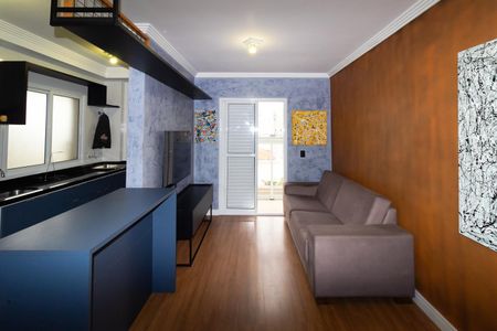 Sala de apartamento para alugar com 2 quartos, 61m² em Água Rasa, São Paulo
