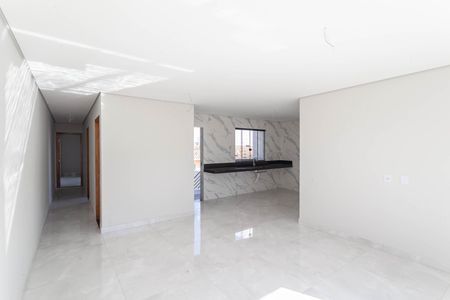 Sala/Cozinha de casa de condomínio à venda com 2 quartos, 127m² em Nacional, Contagem