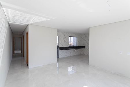 Sala/Cozinha de casa de condomínio à venda com 2 quartos, 155m² em Nacional, Contagem