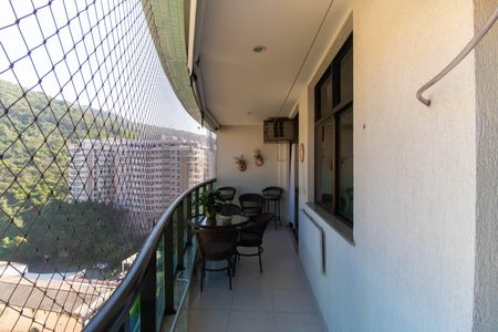 Varanda da Sala de apartamento à venda com 3 quartos, 100m² em Cubango, Niterói