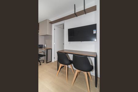 Sala de apartamento para alugar com 1 quarto, 25m² em Vila Nova Conceição, São Paulo