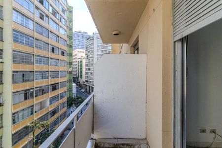 Varanda de kitnet/studio para alugar com 1 quarto, 38m² em Centro Histórico de São Paulo, São Paulo