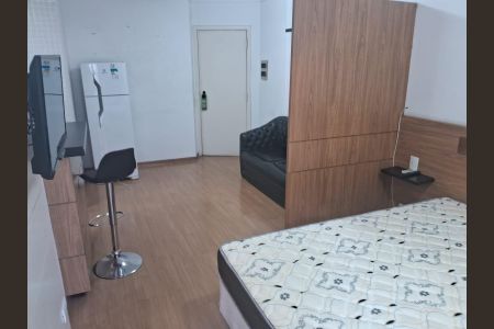 Sala/Quarto de apartamento para alugar com 1 quarto, 38m² em Campos Elíseos, São Paulo