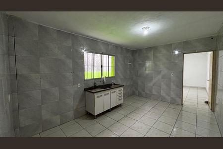 Cozinha de casa para alugar com 1 quarto, 40m² em Vila Metalúrgica, Santo André