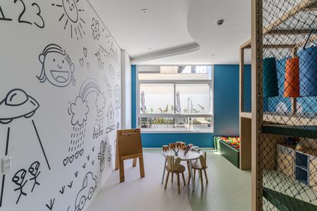 Studio para alugar com 30m², 1 quarto e sem vaga Studio para alugar com 30m², 1 quarto e sem vagaBrinquedoteca