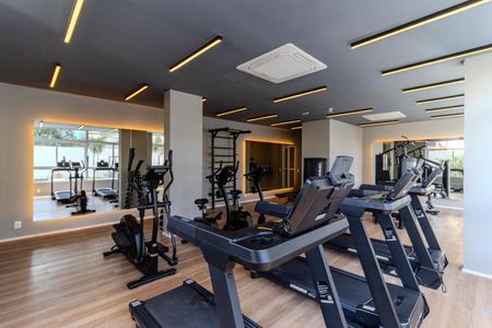 Studio para alugar com 30m², 1 quarto e sem vaga Studio para alugar com 30m², 1 quarto e sem vagaAcademia
