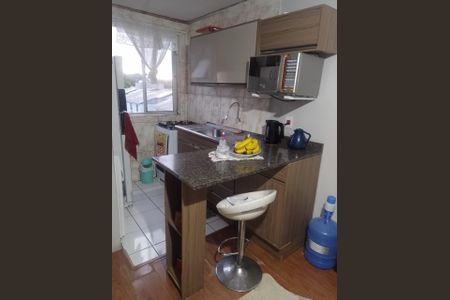 Cozinha de apartamento para alugar com 2 quartos, 47m² em Vila Nova, Porto Alegre