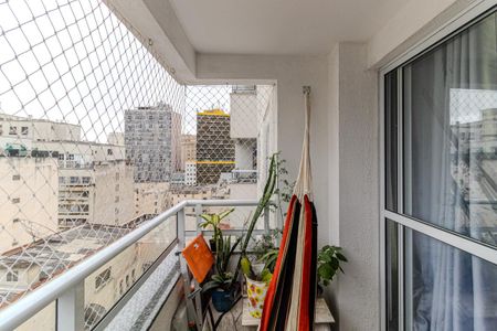 Varanda de apartamento para alugar com 1 quarto, 38m² em Centro Histórico de São Paulo, São Paulo