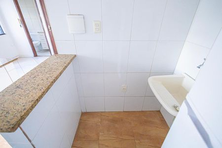 Apartamento para alugar com 55m², 2 quartos e sem vaga Apartamento para alugar com 55m², 2 quartos e sem vagaArea de serviço