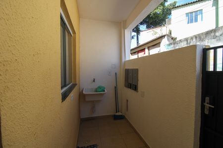 Área externa de casa para alugar com 1 quarto, 22m² em Cidade dos Bandeirantes, São Paulo
