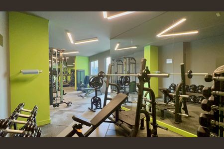 Studio para alugar com 24m², 1 quarto e sem vaga Studio para alugar com 24m², 1 quarto e sem vagaAcademia