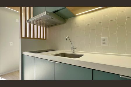 Studio para alugar com 24m², 1 quarto e sem vaga Studio para alugar com 24m², 1 quarto e sem vagaCozinha