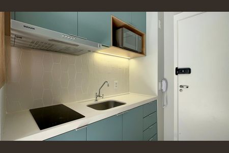 Studio para alugar com 24m², 1 quarto e sem vaga Studio para alugar com 24m², 1 quarto e sem vagaCozinha