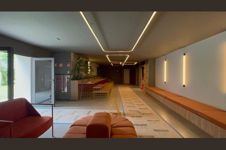 Studio para alugar com 24m², 1 quarto e sem vaga Studio para alugar com 24m², 1 quarto e sem vagaHall de entrada