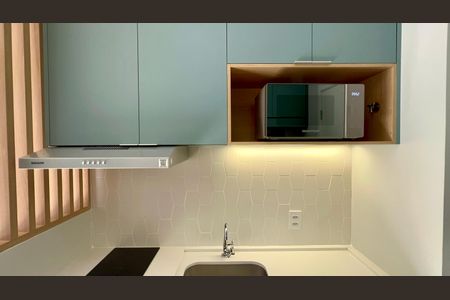 Studio para alugar com 24m², 1 quarto e sem vaga Studio para alugar com 24m², 1 quarto e sem vagaCozinha