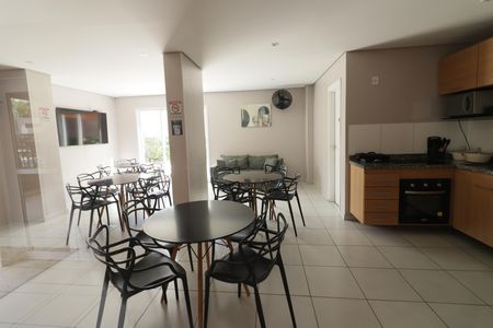 Apartamento à venda com 45m², 2 quartos e 1 vagaÁrea comum - Salão de festas