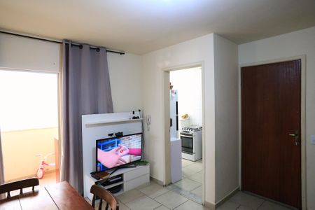 Sala de apartamento à venda com 2 quartos, 52m² em Renascença, Belo Horizonte