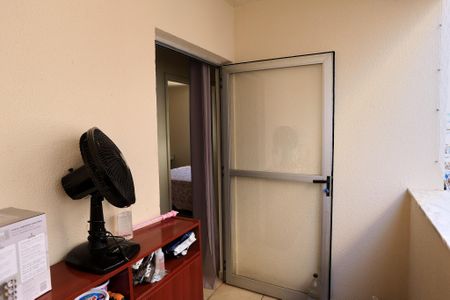 Varanda da Sala de apartamento à venda com 2 quartos, 52m² em Renascença, Belo Horizonte