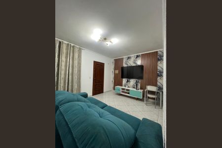 Sala de apartamento à venda com 2 quartos, 64m² em Parque Marajoara, Santo André