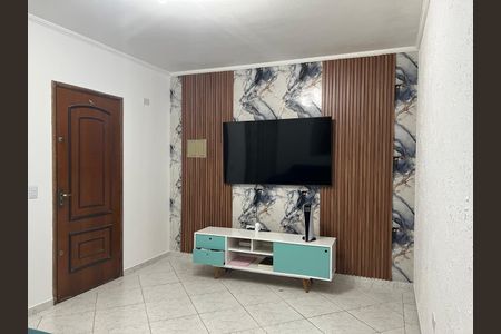 Sala de apartamento à venda com 2 quartos, 64m² em Parque Marajoara, Santo André