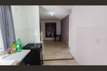 Cozinha  de apartamento para alugar com 2 quartos, 38m² em Chácara Estância Paulista, Suzano