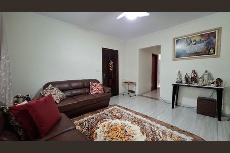 Sala de casa à venda com 3 quartos, 180m² em Vila Linda, Santo André